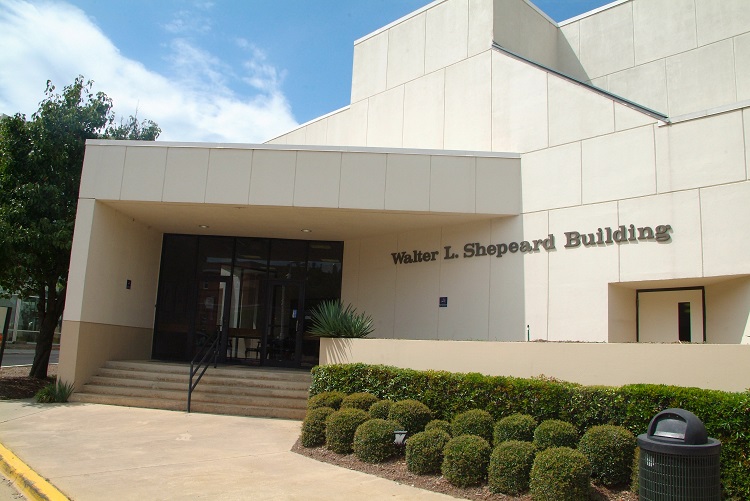 Exterior view of the Walter L. Shepeard Building