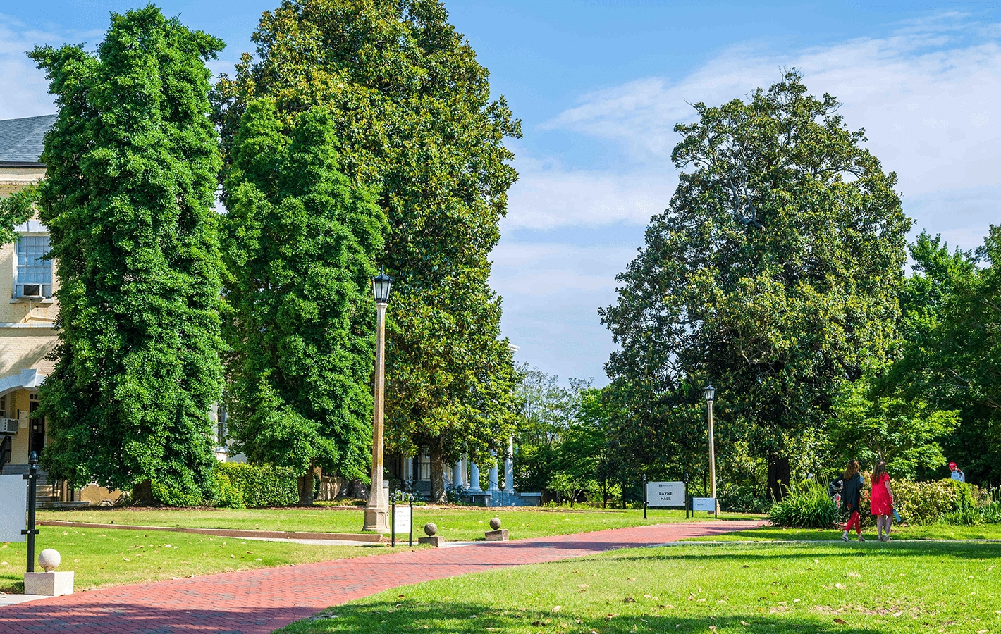 View of Summerville Campus near Payne Hall