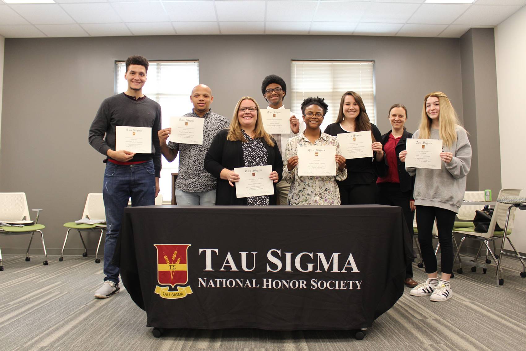 Tau Sigma Honor Society Induction