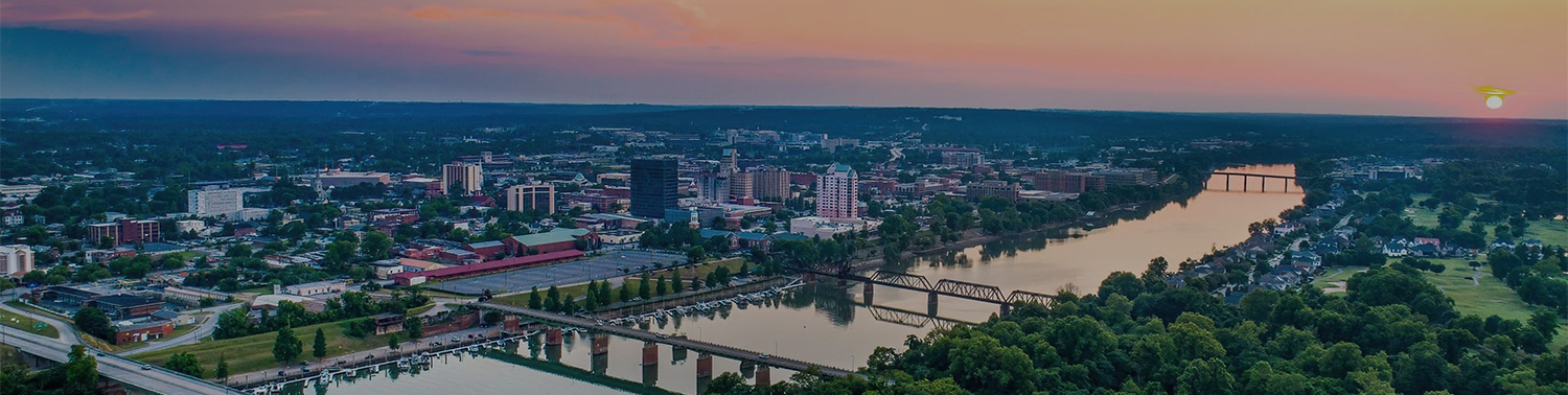 Downtown Augusta Skyline