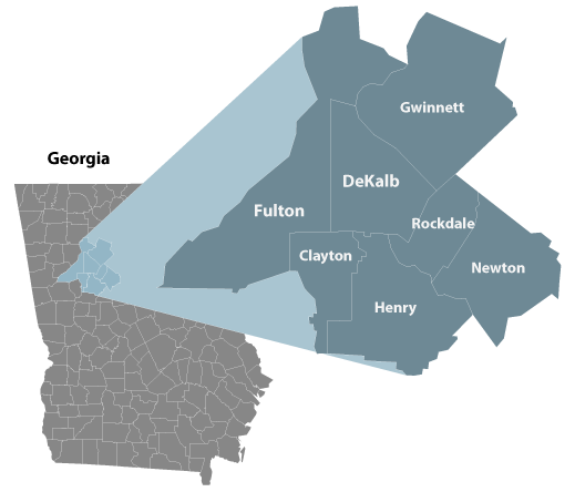 DeKalb counties