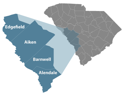 Pediatric Cancer SC counties