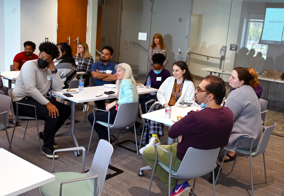 People sitting in a room