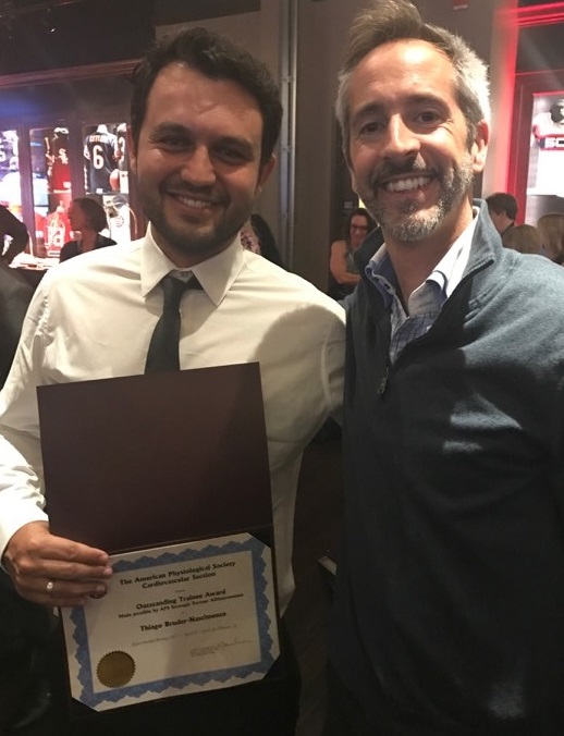 Experimental Biology Meeting 2017 APS-Cardiovascular Section “Outstanding Trainee Award” awarded to Thiago BRUDER DO NASCIMENTO