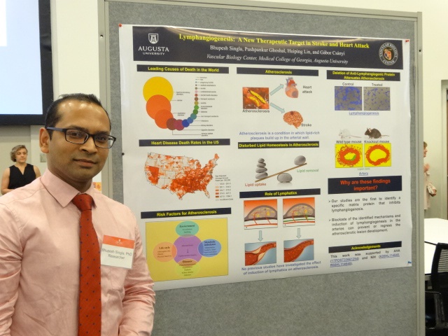 Dr. Bhupesh Singla Poster AHA Donor Reception