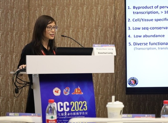 - Xiaochun Long presented her work on “The Interplay Between Coding and Noncoding Genes in Vascular Smooth Muscle Phenotype and Disease” 