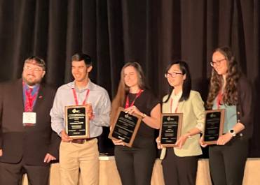 Dr. Ma with other winners
