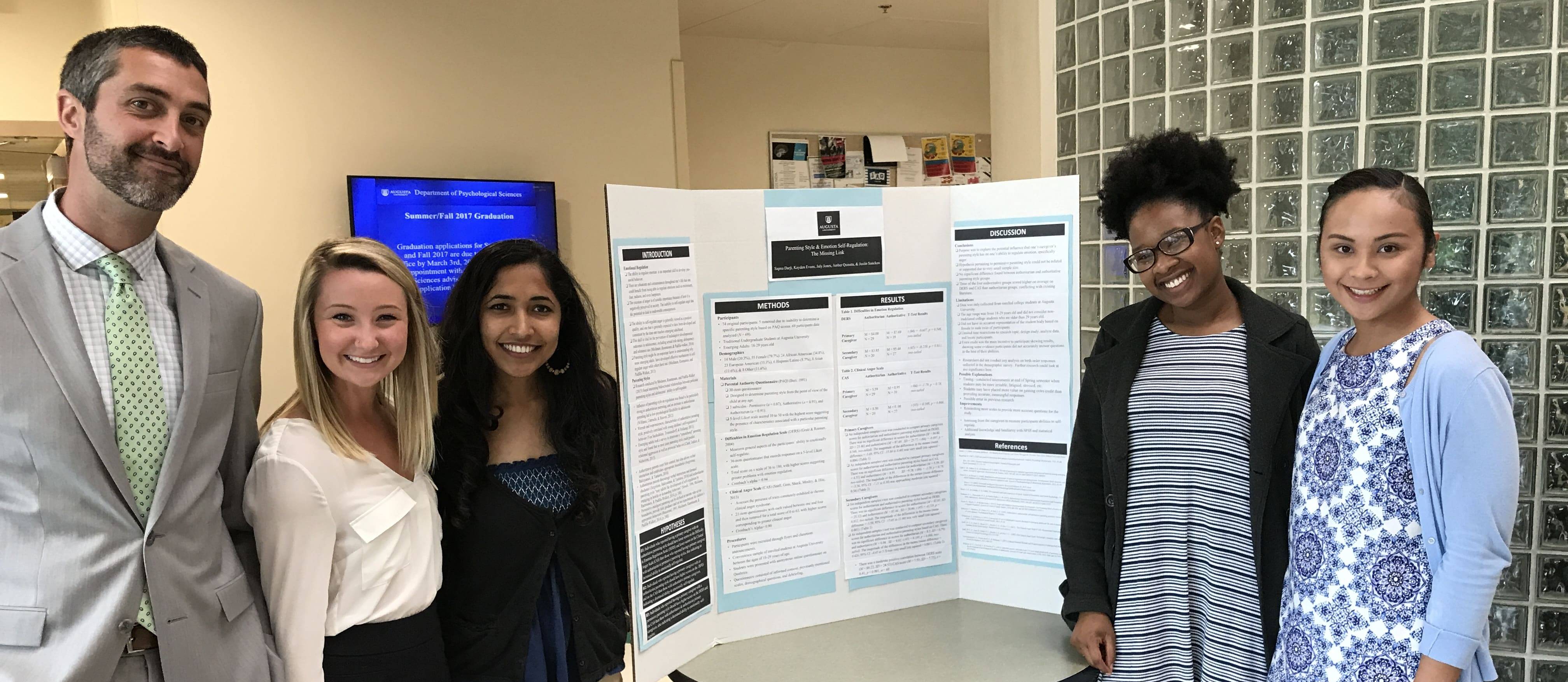 students present research