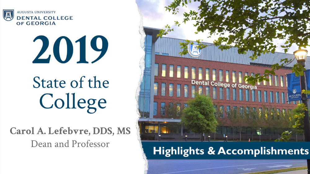 2019 State of the College Address