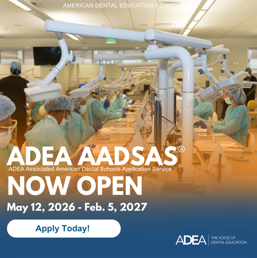 ADEA AASDAS Now Open