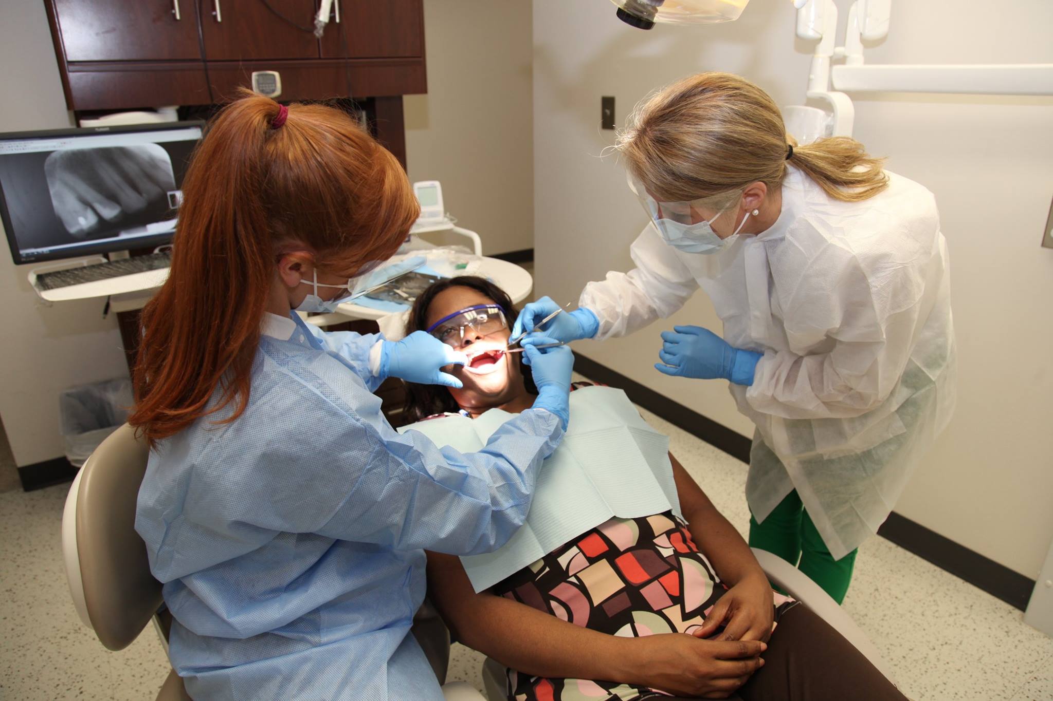 Students in Clinic