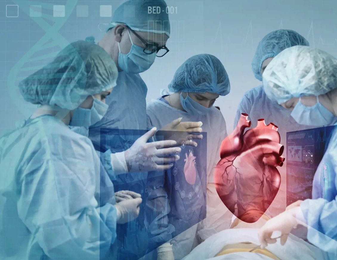 graphic of people peforming surgery