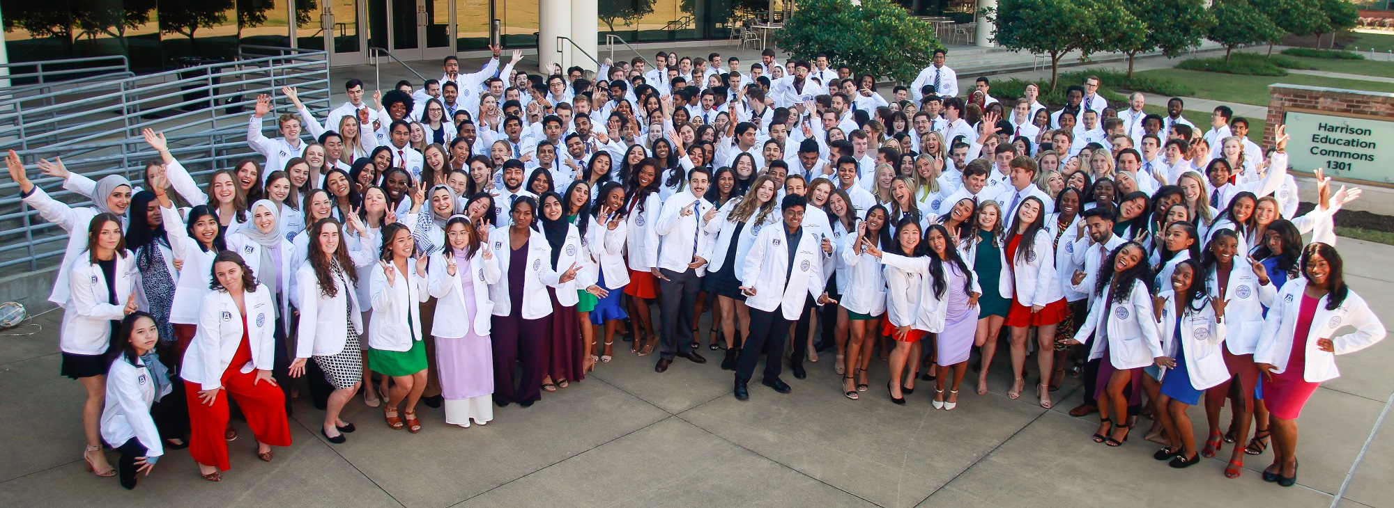 White Coat ceremony 2022 group photo