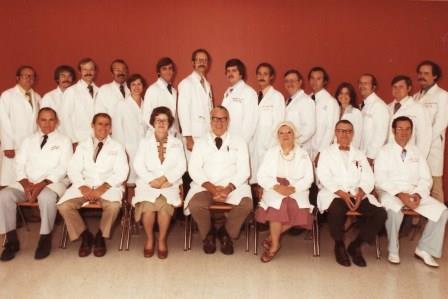 1978. Standing: Don Richerson, Derek Harwell, William Warner, William Freeman, Katie Cook, Stacy Story, Staffan Johnsson, John Satterthwaite, Bert Johnson, Frederick Youngblood, C.F. Johnson, Linda Roberts, William Mather, R Jeffrey Adkins, P Steven Mote. Seated: Jack Pruett, Michael Laslie, Margaret DeVore, Zack Gramling, Skina Fadel, Jack Williams, Mario Ruiz.