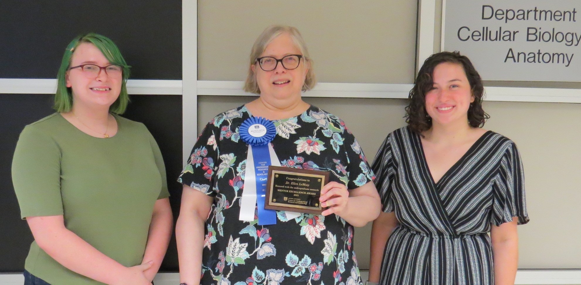 Ellen LeMosy, CURS, Undergraduate Research, Augusta University, AU, Medical College of Georgia, MCG, Cellular Biology and Anatomy, CBA, the Graduate School