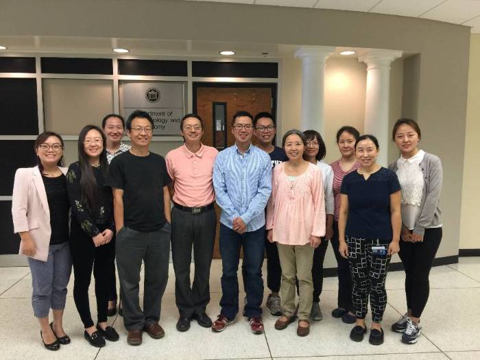 Dr. Zheng Dong and lab members