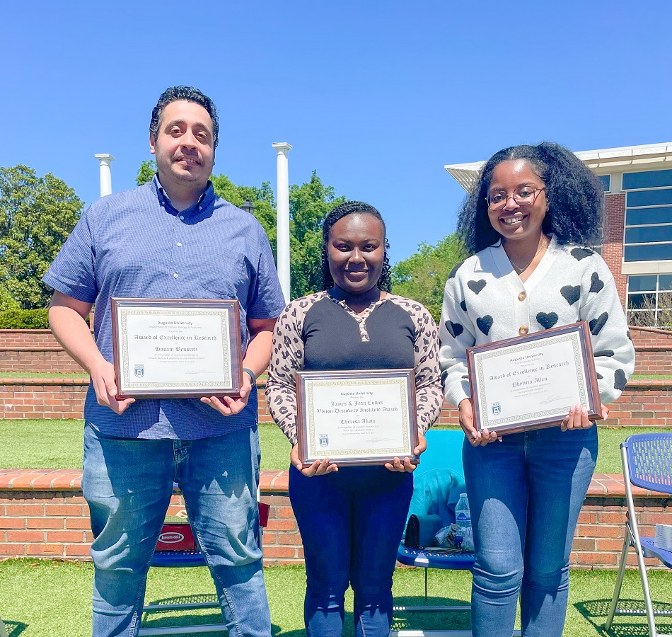 Human Bensreti, Phylicia Allen, and Thresea Akoto Grad Award 