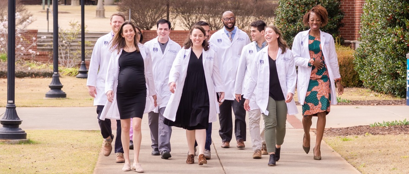 Family Medicine Residents walking