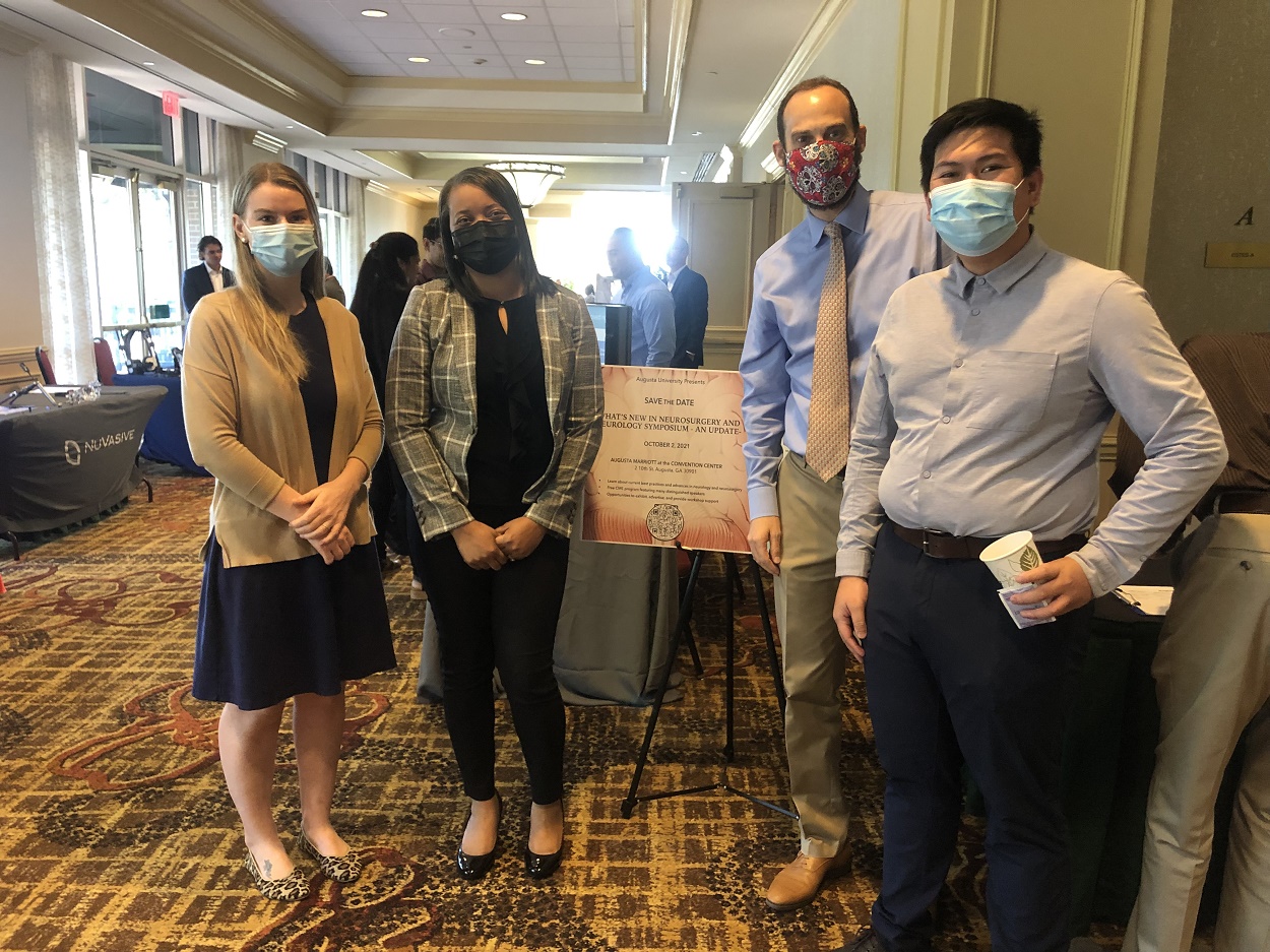 Dr. Switzer & Residents at the 2021 WYNN Symposium
