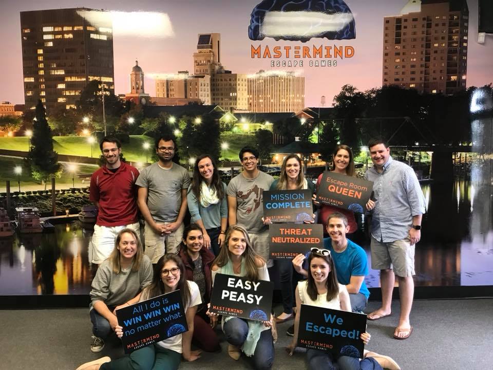 photo of Teamwork at Escape Room