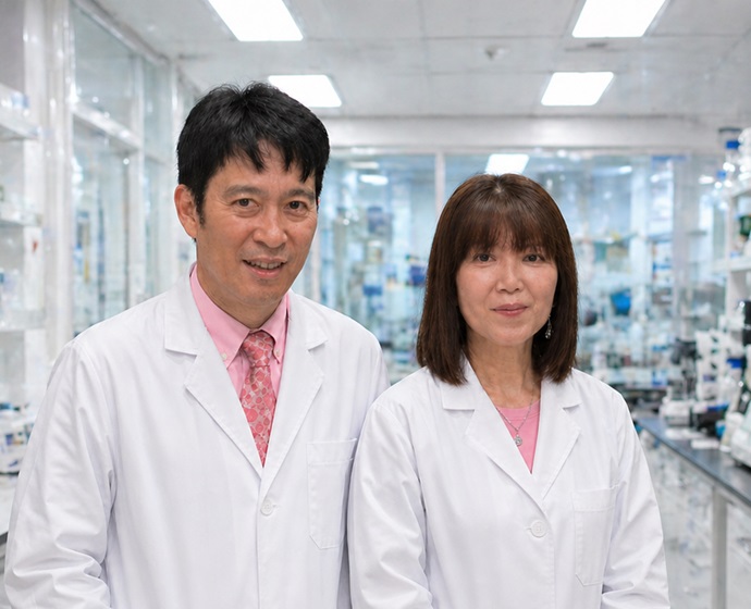 Dr. Tohru Fukai in Lab