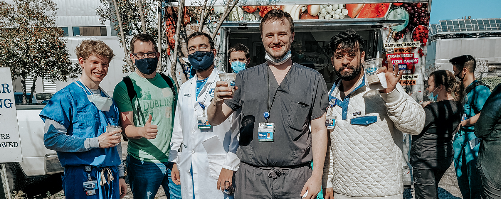 IM residents enjoy frozen custard