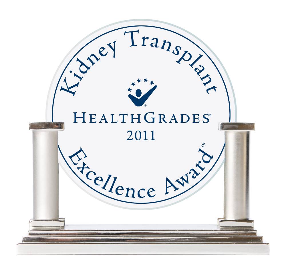 Healthgrades trophy