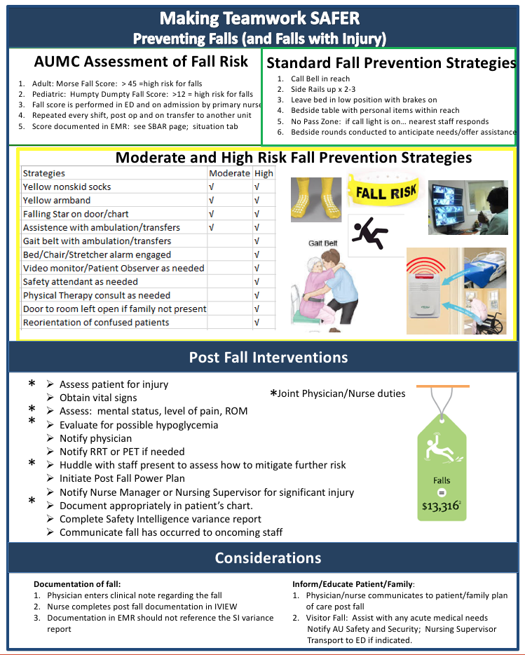 Preventing Falls