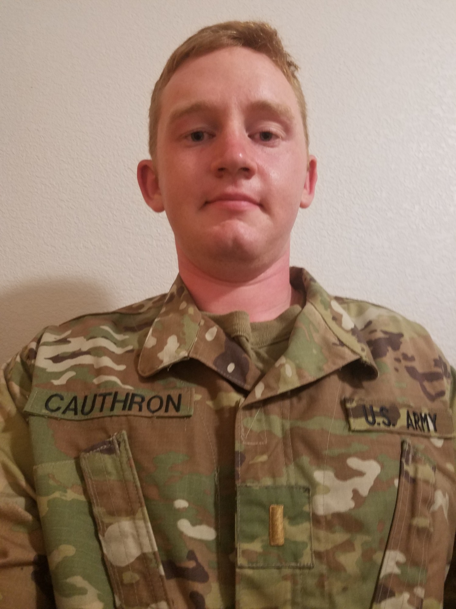 photo of 1st Lt. Steven Cauthron