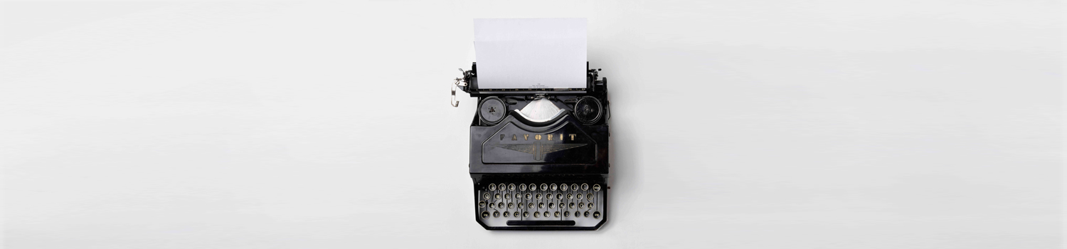 A typewriter by Florian Klauer 