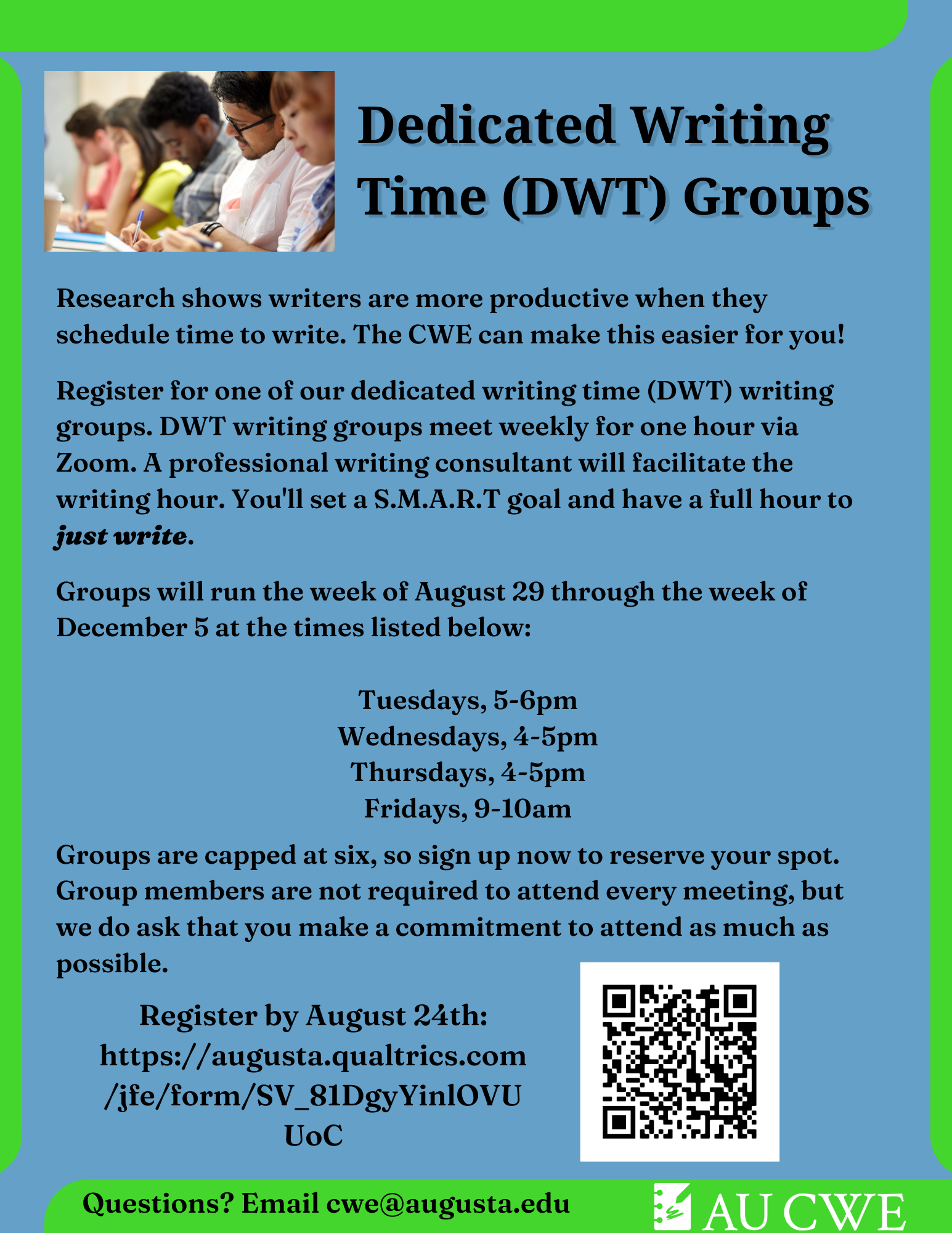 Writing Group Flyer