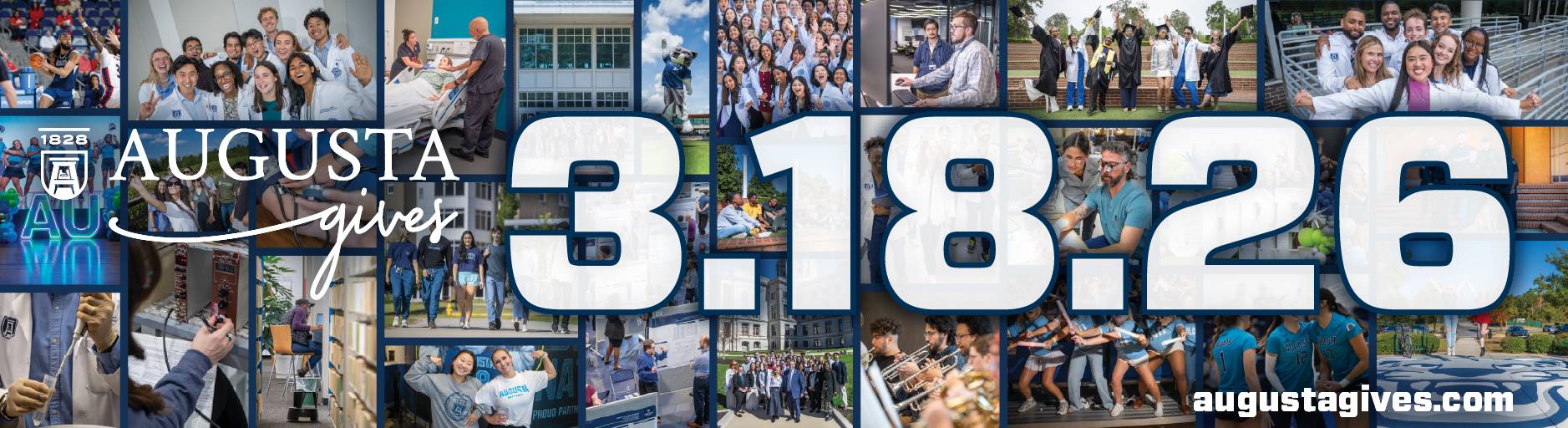 Augusta Gives animated logo