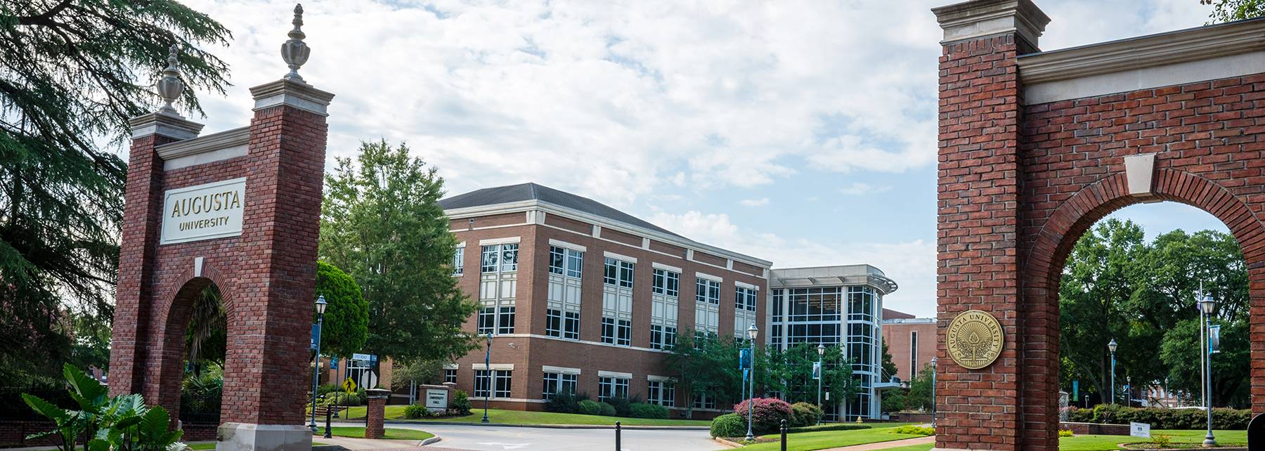 brick entrance to Summerville Campus
