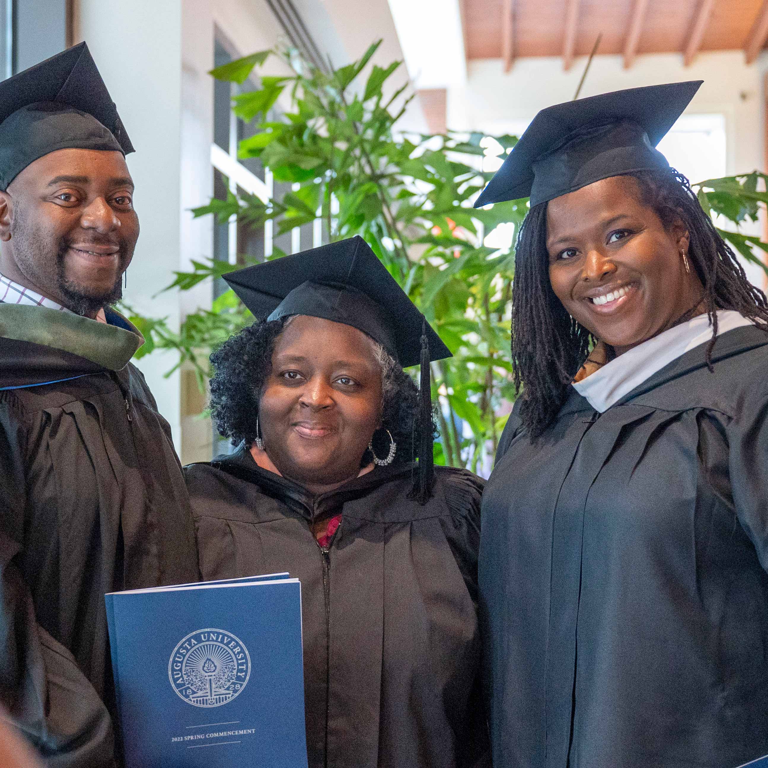 Students At Hooding Ceremony