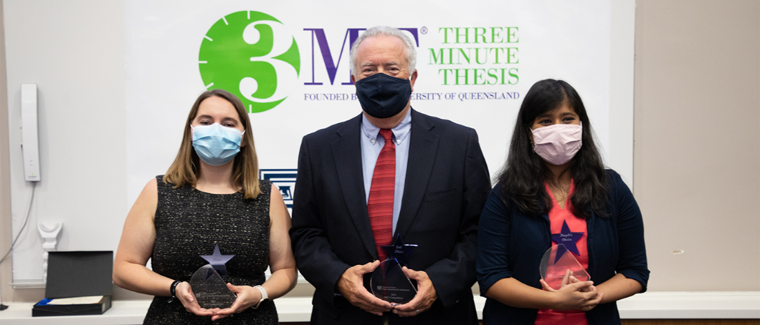 Winners of 3MT 2021 Competition