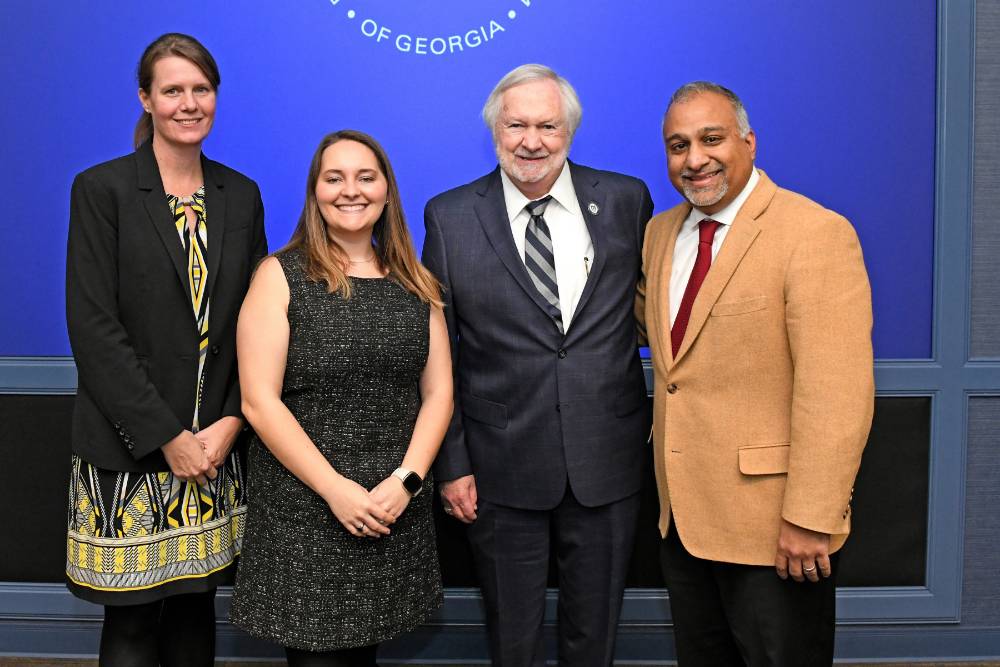 Shannon Barwick at the USG Board of Directors meeting