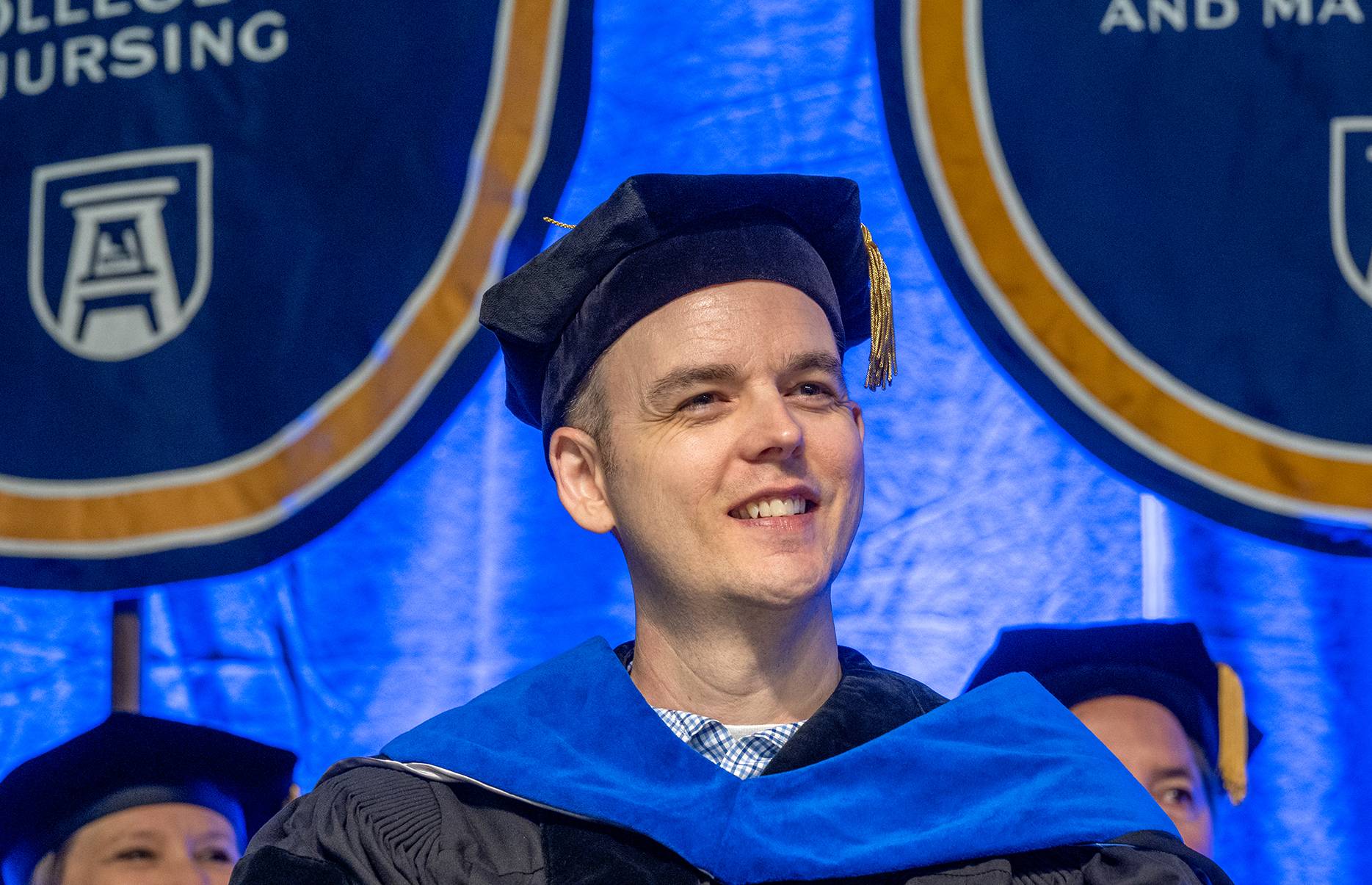 man smiling