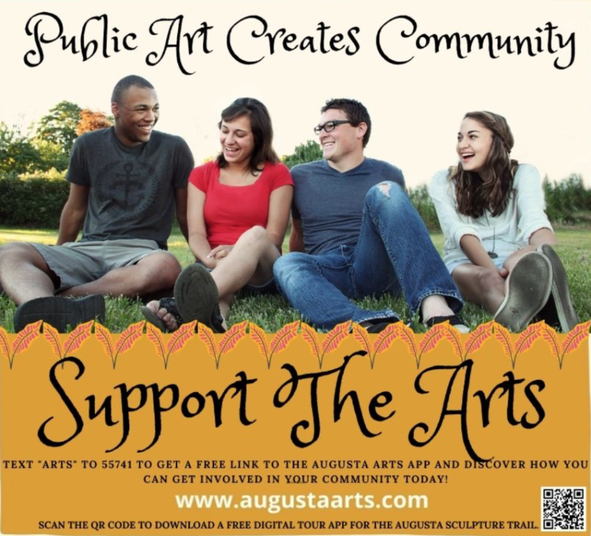 facebook post for greater augusta art council
