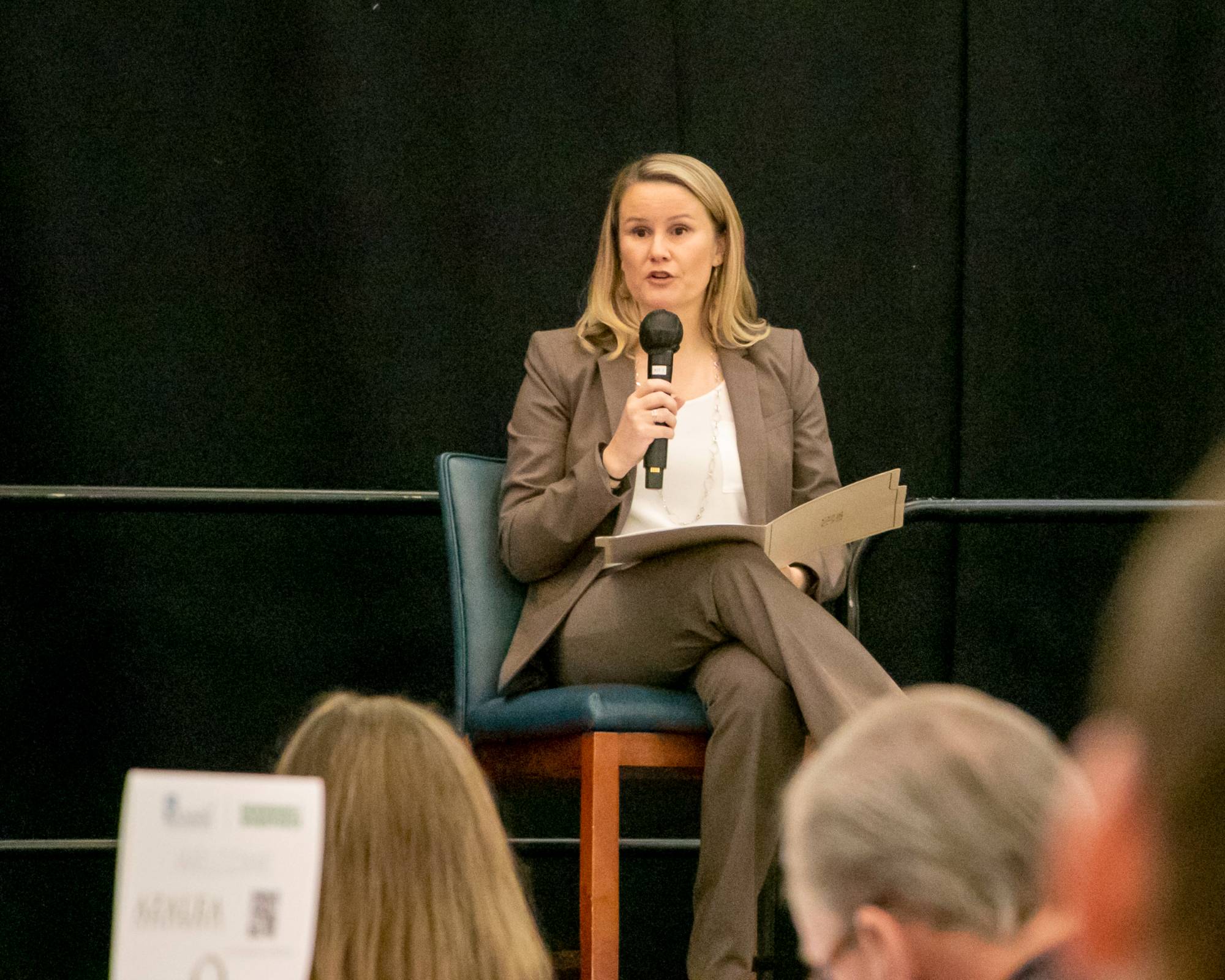 Melissa Furman speaking at Augusta Metro Chamber of Commerce