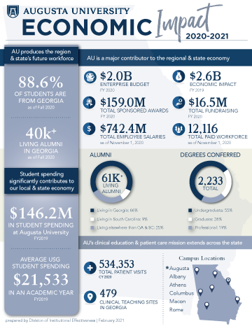 Economic Impact Profile Information Graphic