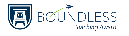 Boundless Teaching Award Logo