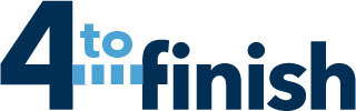 4 to Finish Logo