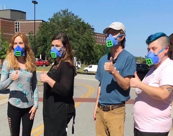 student volunteers