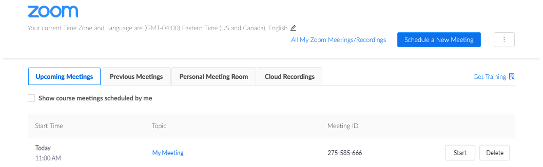 integration home with meeting