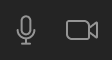 microphone video buttons microphone video buttons