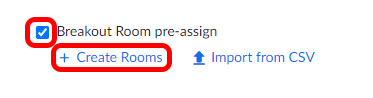 preassigned