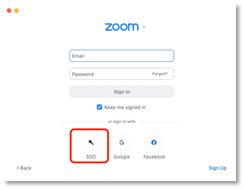 SSO sign in for mobile devices