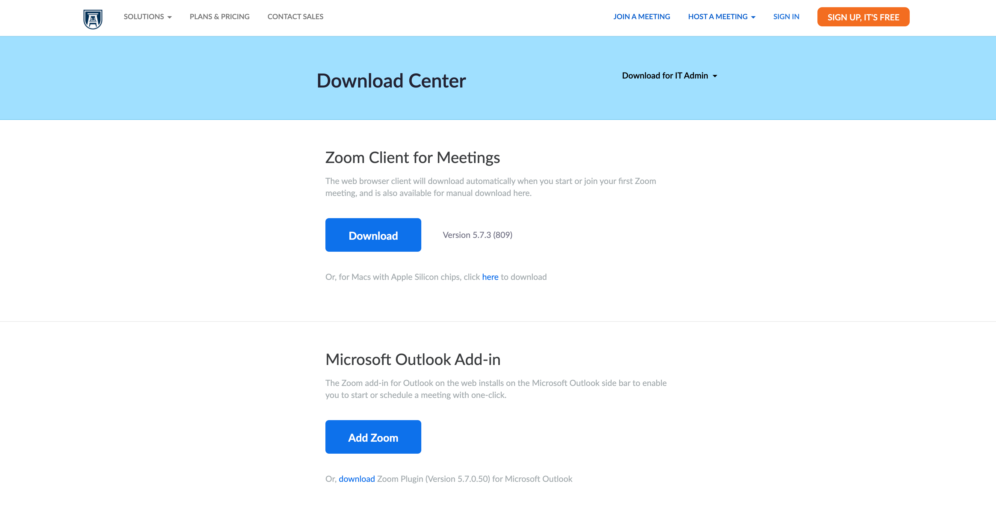Zoom Download Page Zoom Download Page