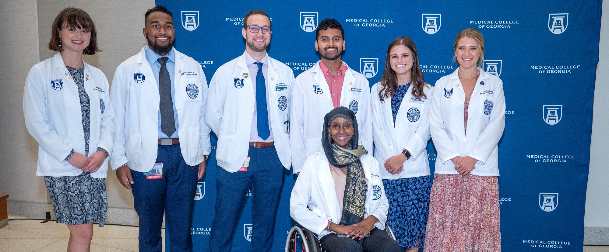 new 3+ MCG students at the 2022 3+ ceremony 