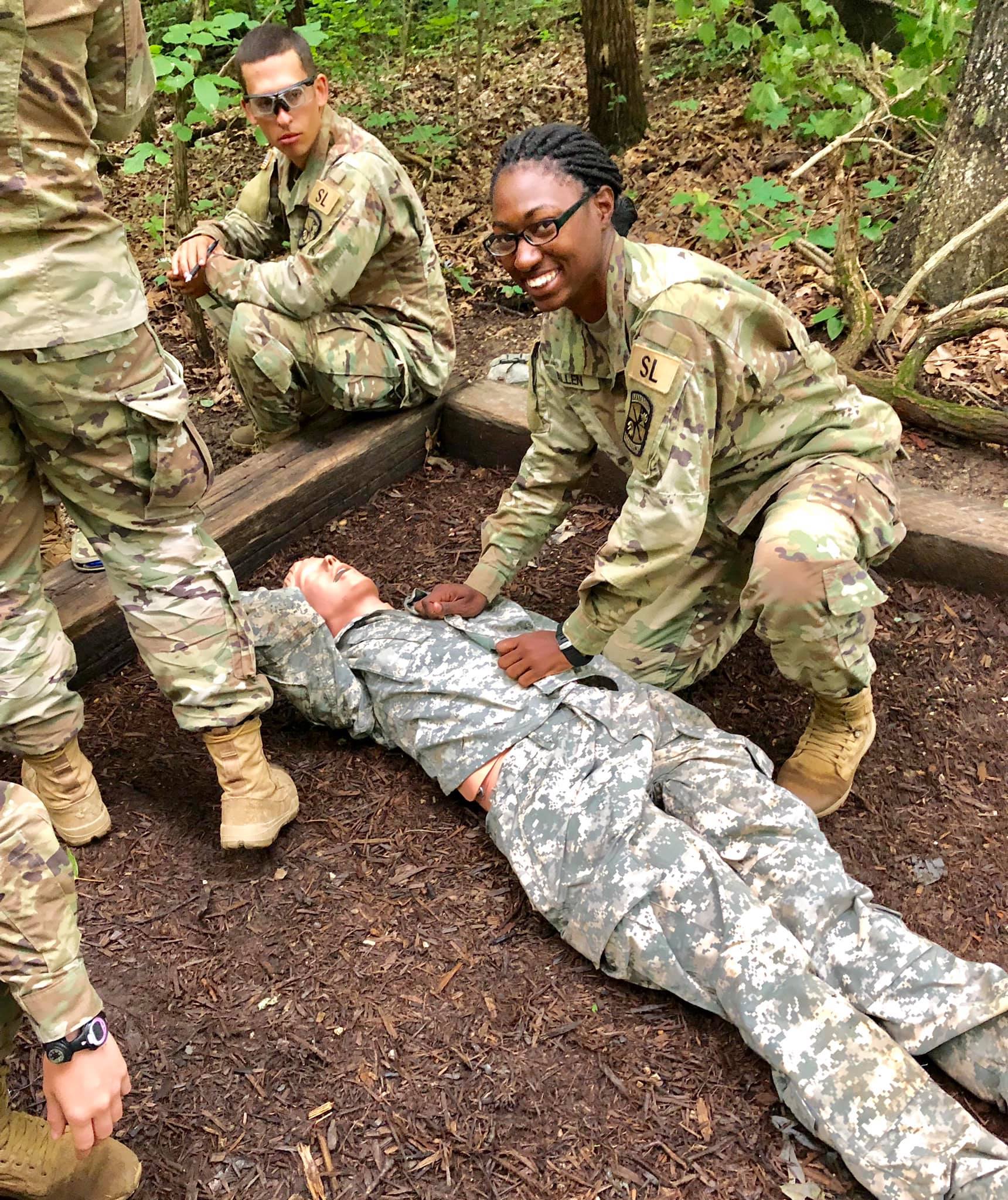 Jaguar Battalion Army ROTC first aid
